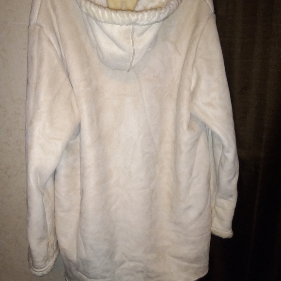 St.John'S Bay Cream Coat - Picture 4 of 4